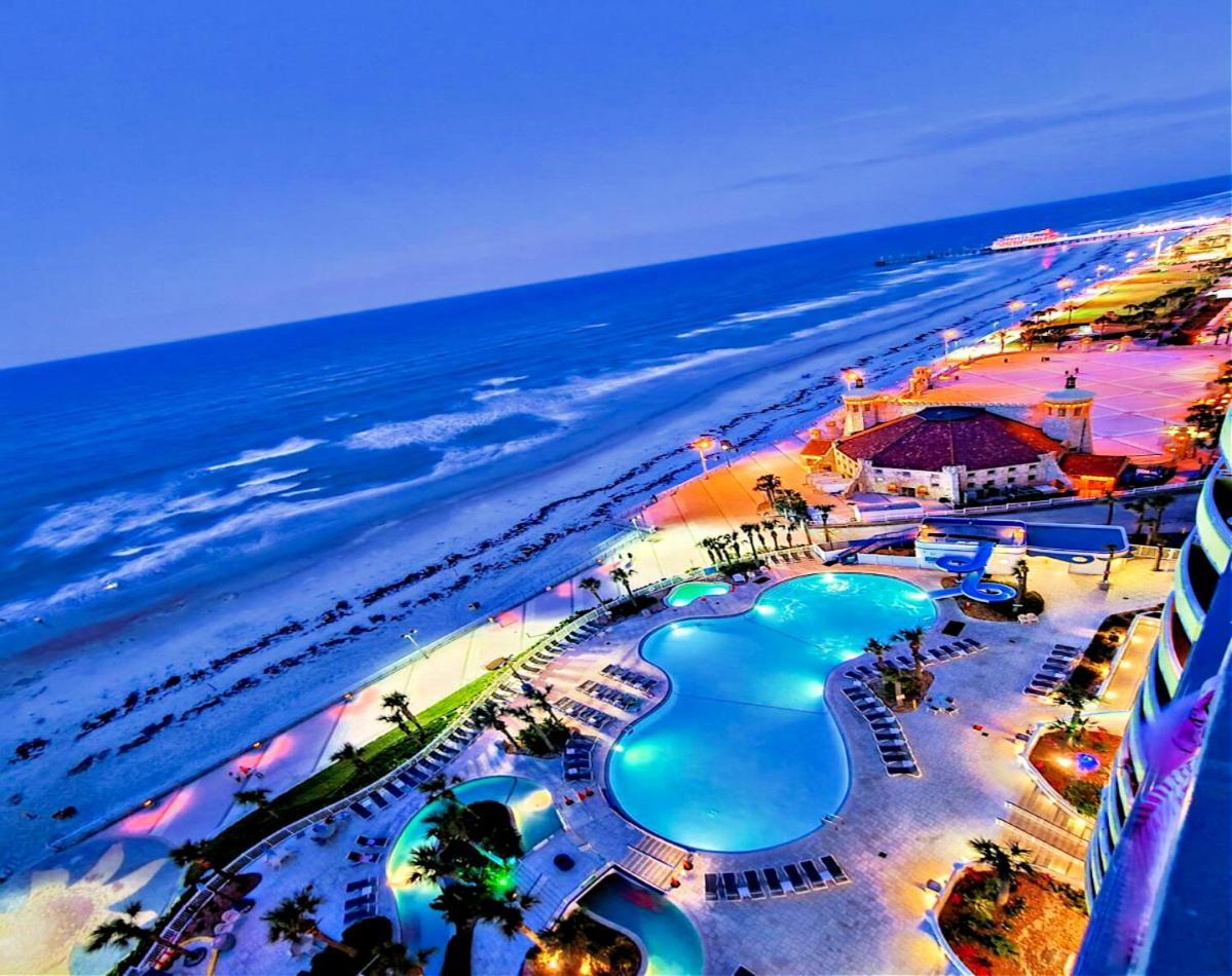16Th Floor 1 Bedroom Resort Condo Direct Oceanfront Wyndham Ocean Walk Resort Daytona Beach 1606 Exterior photo