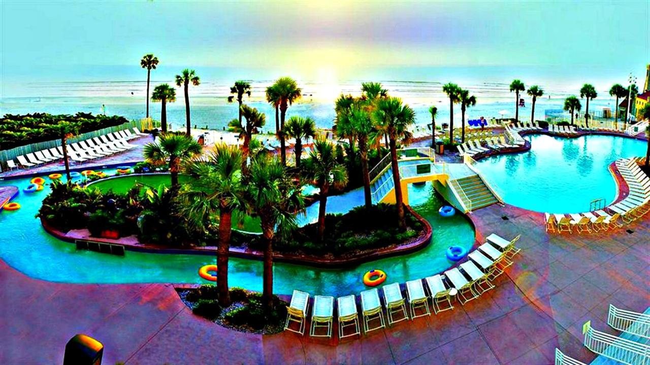 16Th Floor 1 Bedroom Resort Condo Direct Oceanfront Wyndham Ocean Walk Resort Daytona Beach 1606 Exterior photo